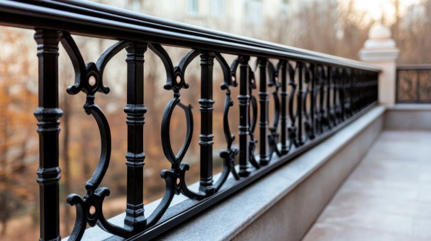 garde corps en fer forge sur mesure 
