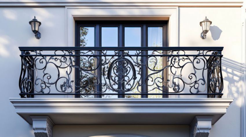 garde corps exterieur fer forge terrasse 